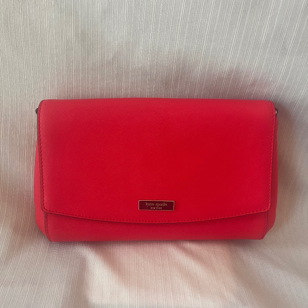 Kate Spade Vibrant Red Crossbody Bag